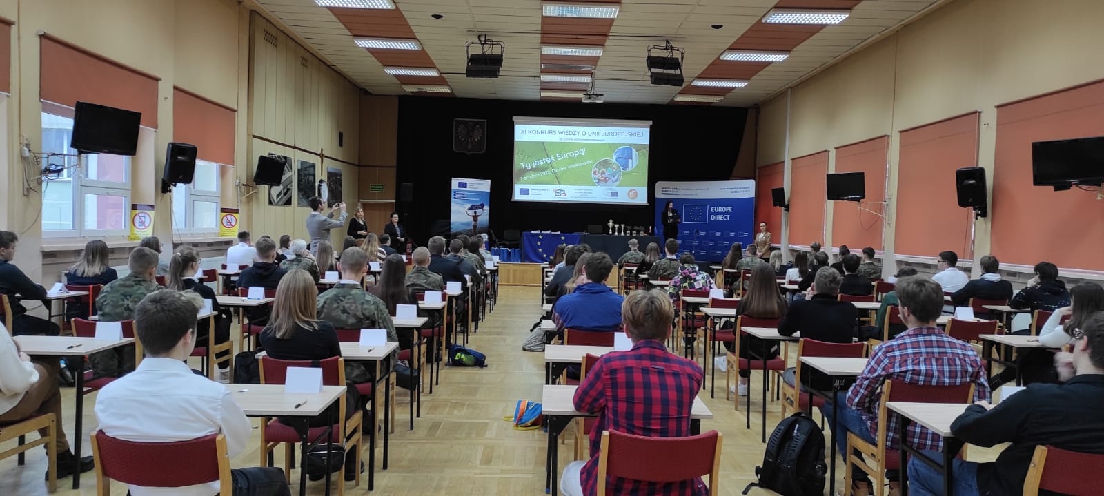 Read more about the article „Ty jesteś Europą” – ZST wygrywa XI Powiatowy Konkurs o Unii Europejskiej