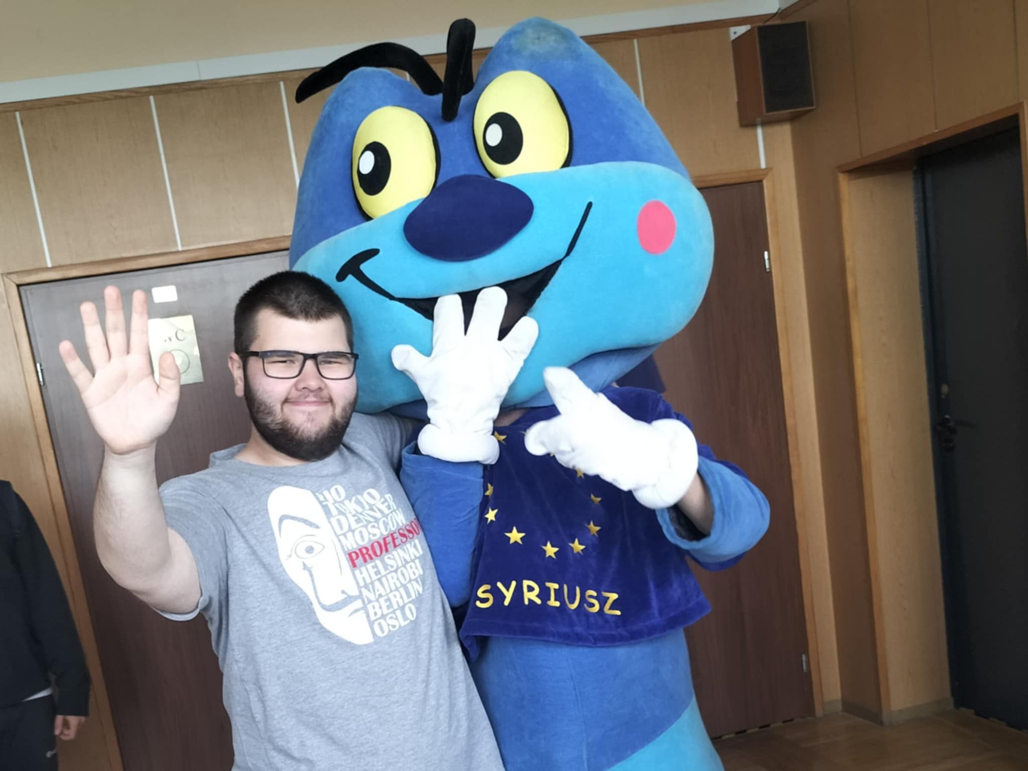 Read more about the article Święto Europy w ZST: wykład o cyberzagrożeniach i strefa UE w auli
