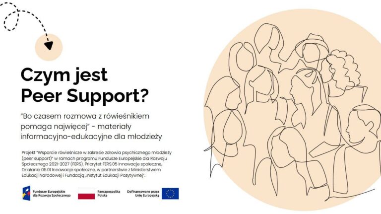 Read more about the article Peer Support – Wsparcie Rówieśnicze
